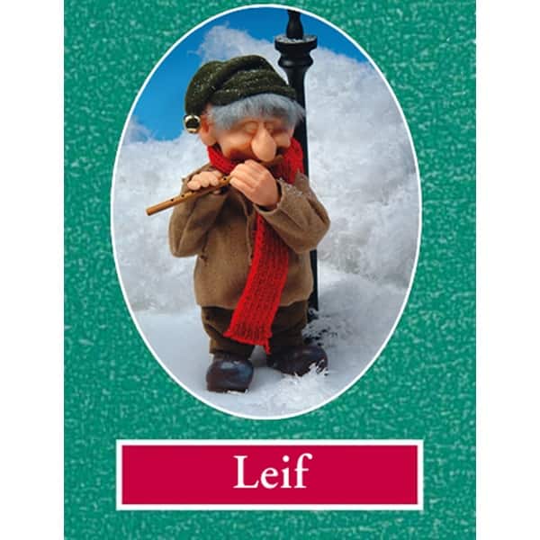 10" Zims The Elves Themselves Leif Collectible Christmas Elf Figure